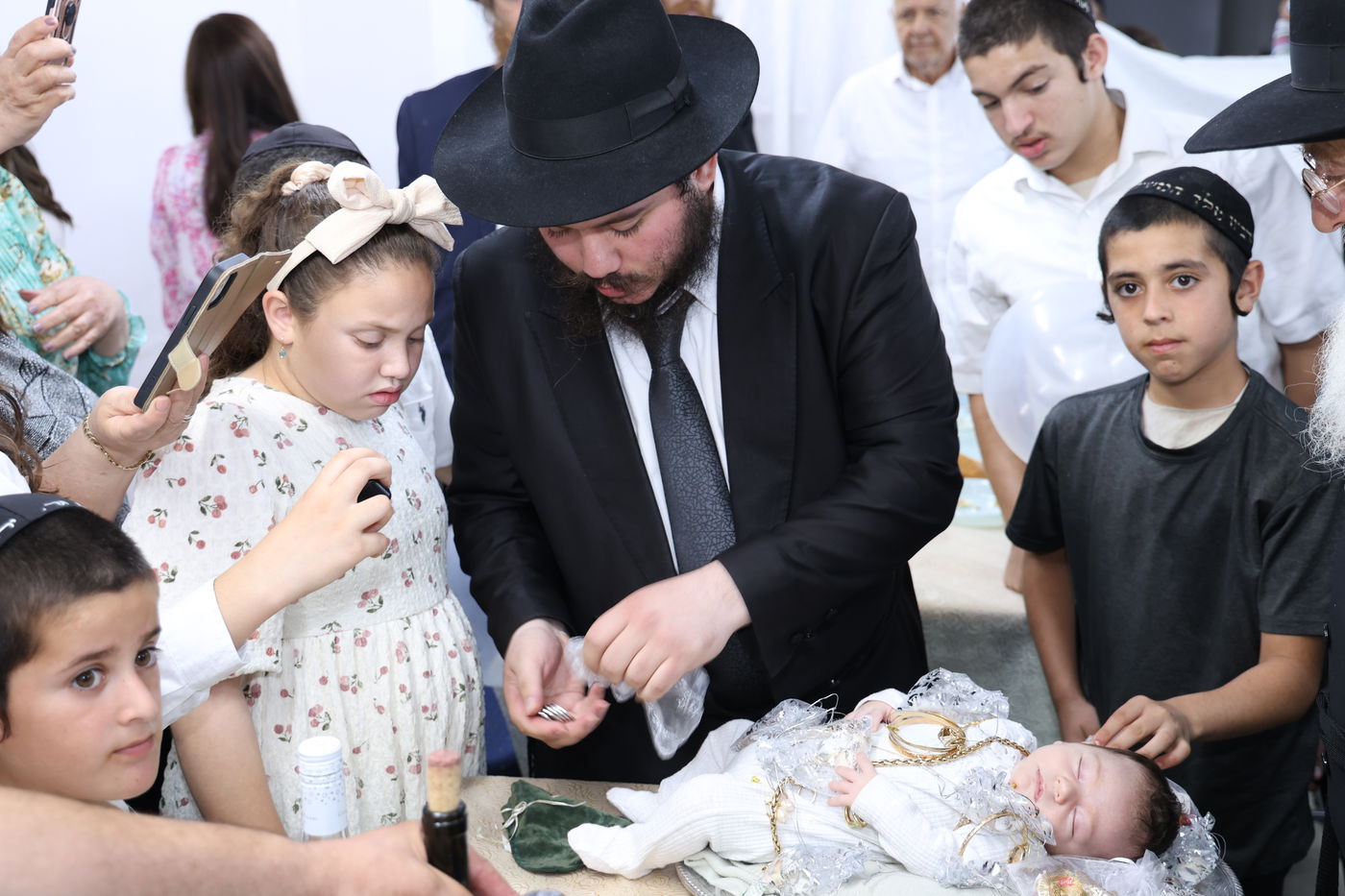 פדיון הבן בתנאי מלחמה בקריית מלאכי