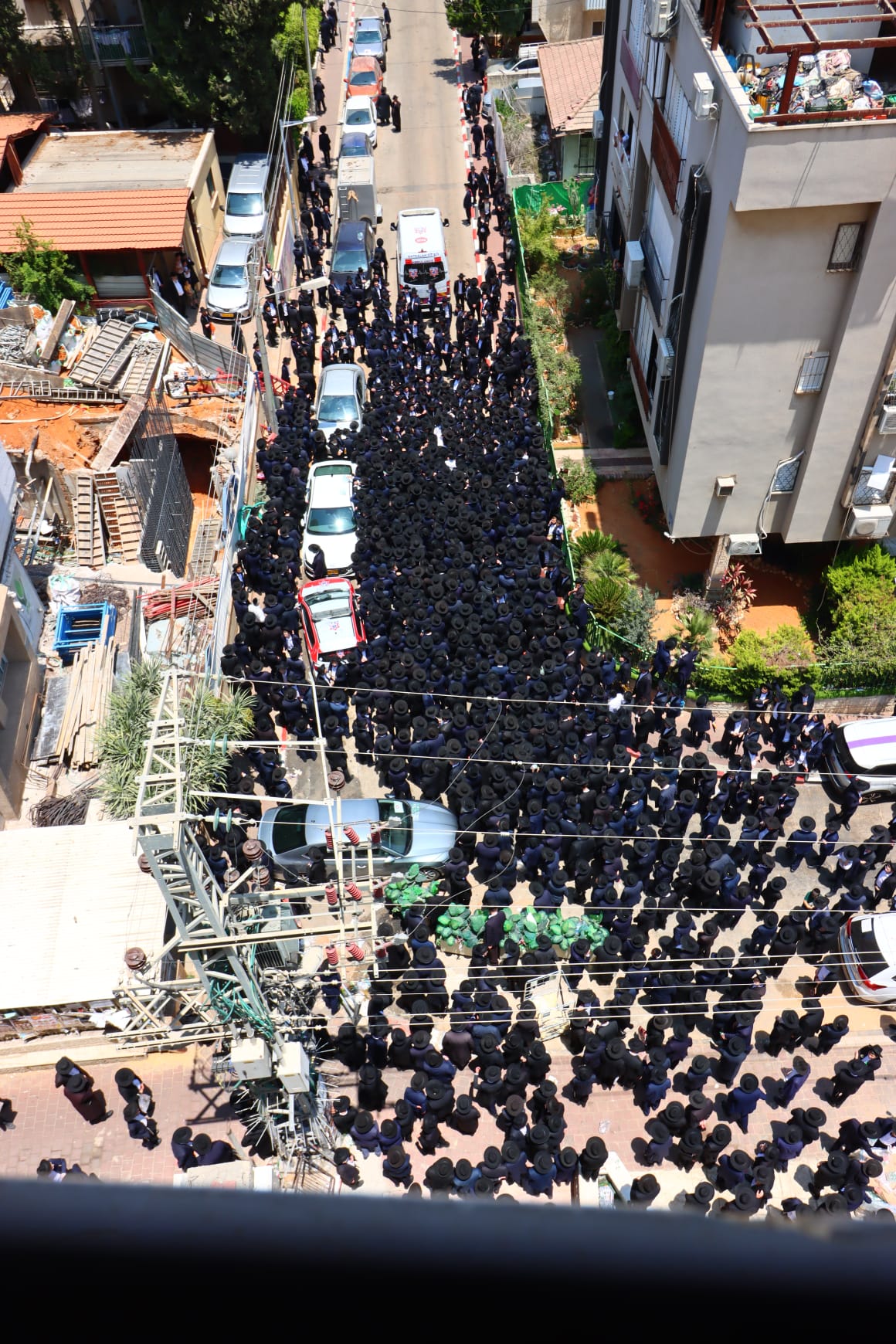 מסע הלוויית הגאון רבי ישראל סוקל זצ"ל