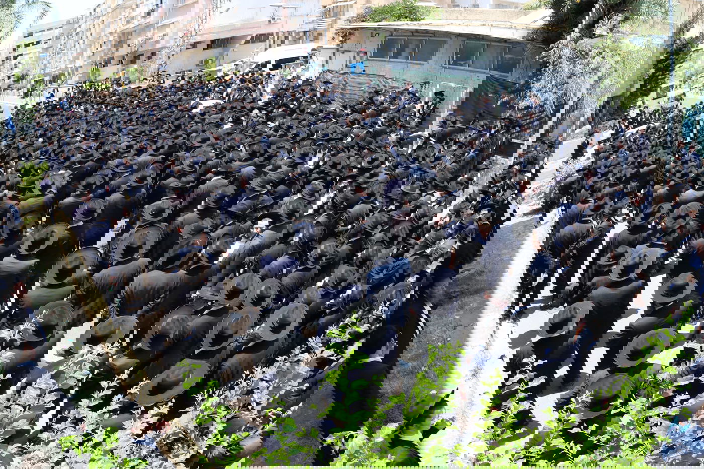 מסע הלוויית הגאון רבי ישראל סוקל זצ"ל