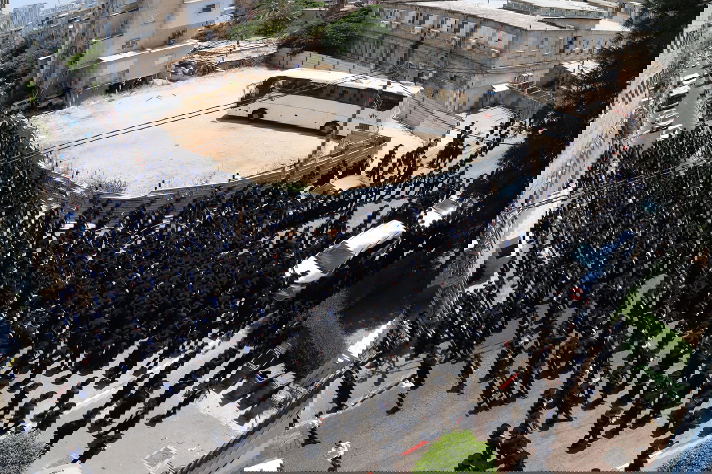 מסע הלוויית הגאון רבי ישראל סוקל זצ"ל