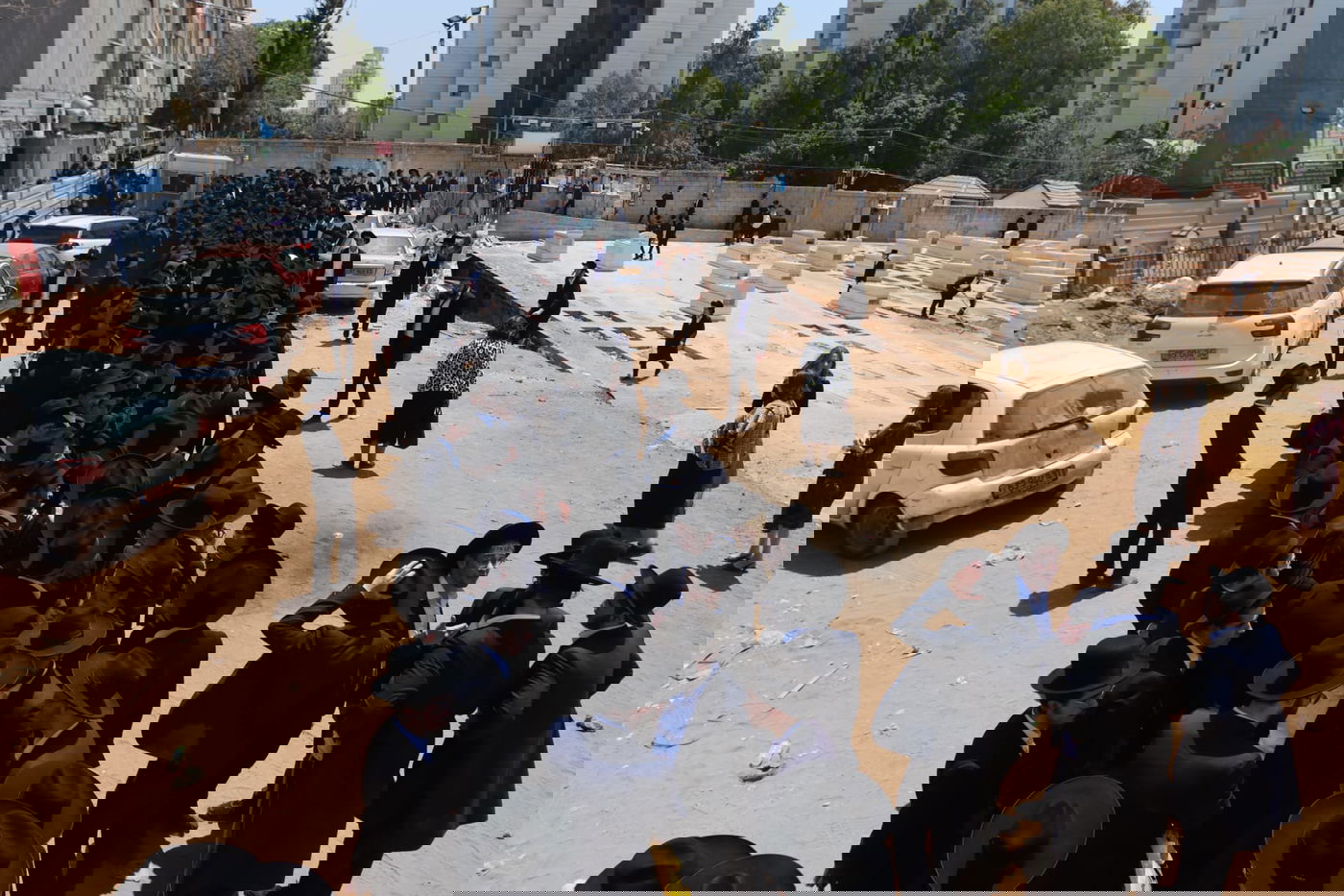 מסע הלוויית הגאון רבי ישראל סוקל זצ"ל