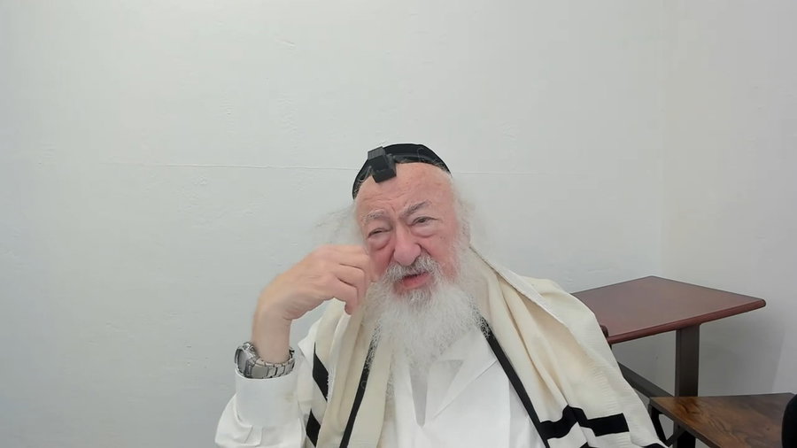 הרב יעקב דוד סטפנסקי בשיעור על מסכת בבא מציעא