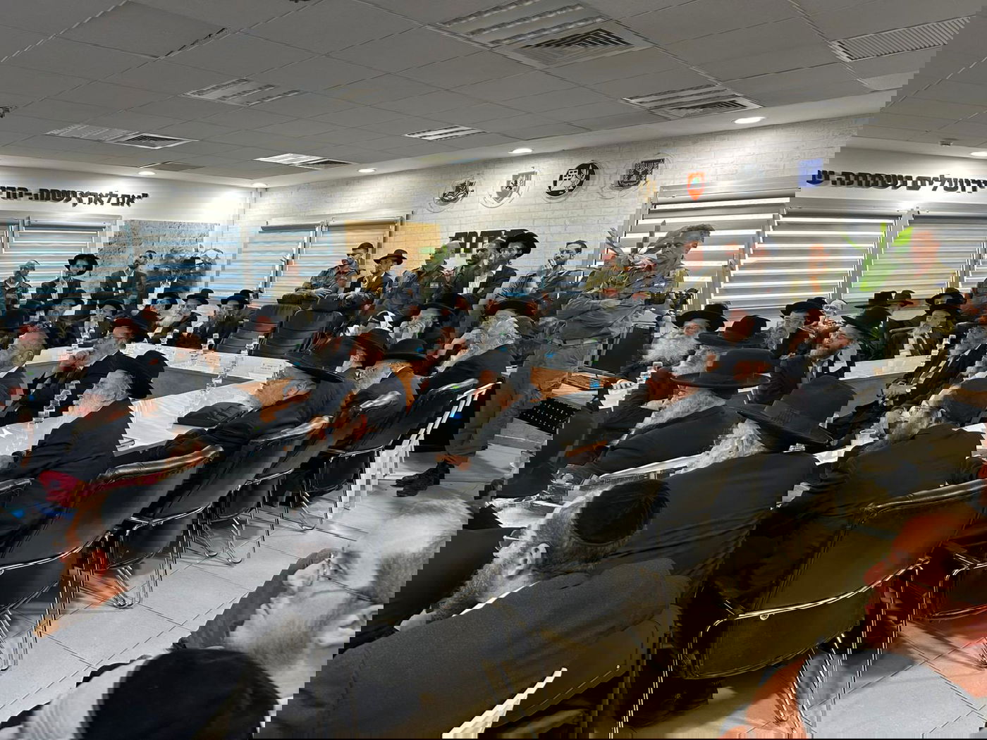 מפגש הרבנים עם פיקוד העורף