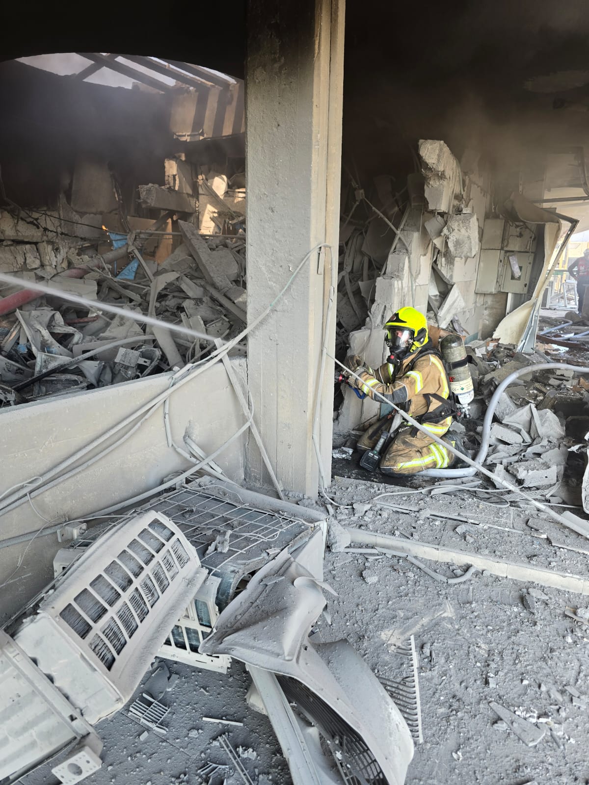 פגיעת טיל בבית החולים סורוקה