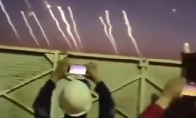 כך זה נראה מהצד העיראקי: הפועלים תיעדו את המטח לעבר ישראל • צפו