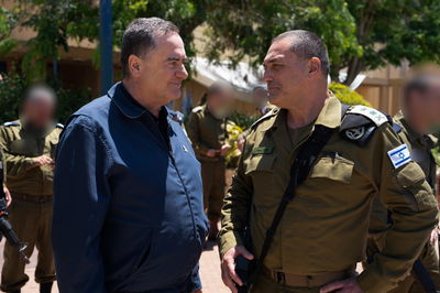 שר הביטחון והרמטכ"ל היום