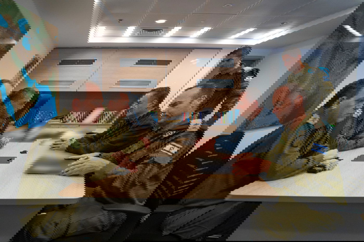 שר הביטחון בהערכת מצב עם הרמטכ"ל