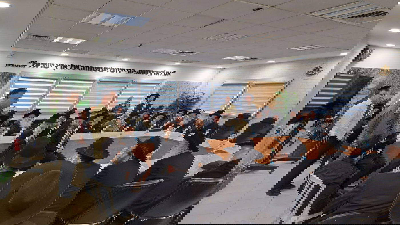 מפגש הרבנים עם פיקוד העורף