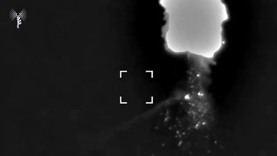 השימוש הראשון: מערכת ״ברק״ יירטה כטב"מ שחדר לישראל | צפו