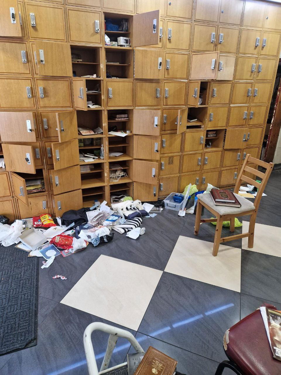 שטיבל דחסידי גור בלונדון הבוקר 