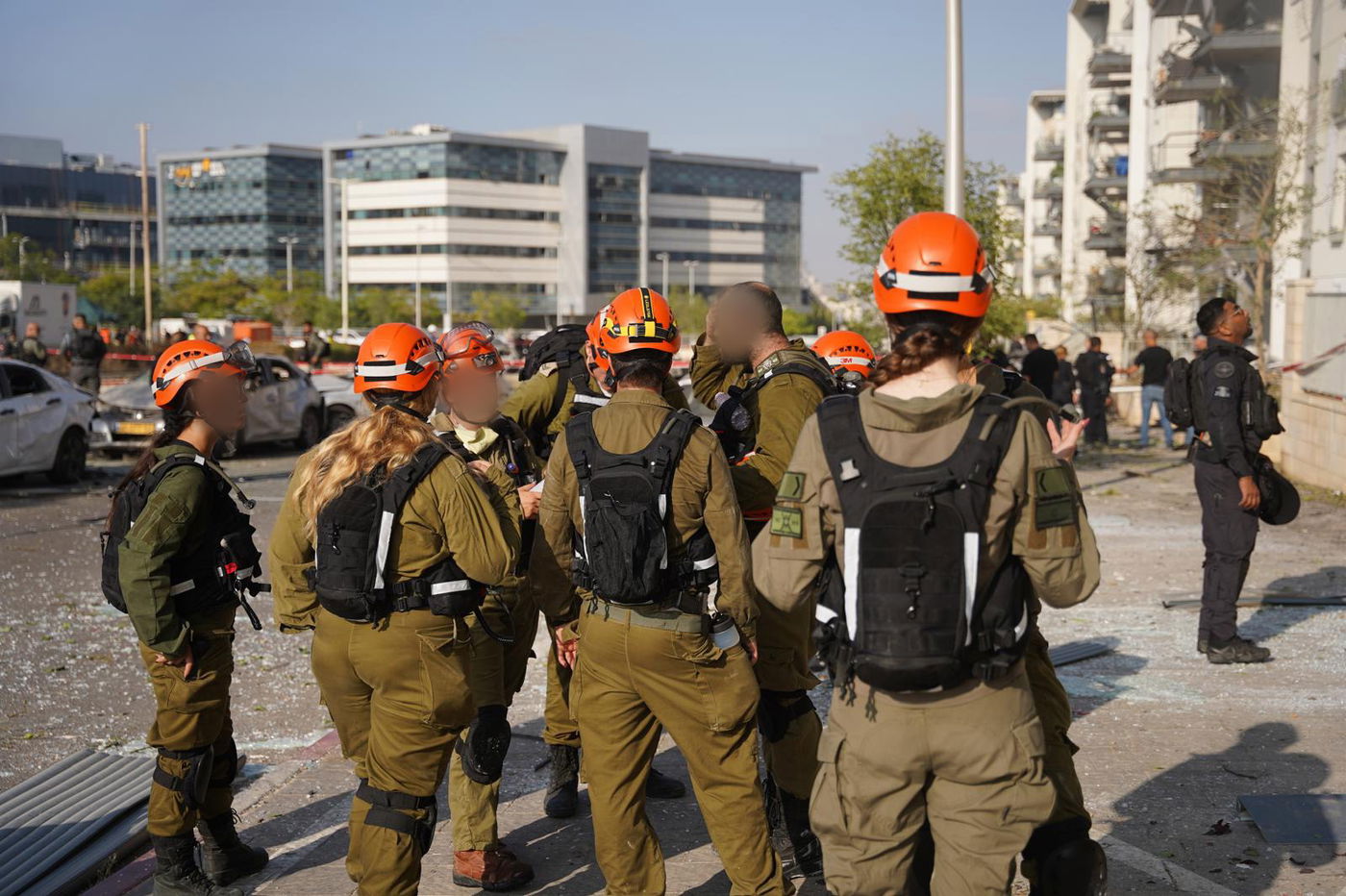 זירת הנפילה בבאר שבע