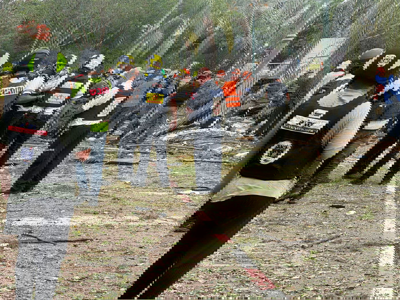 זירת נפילה, הבוקר