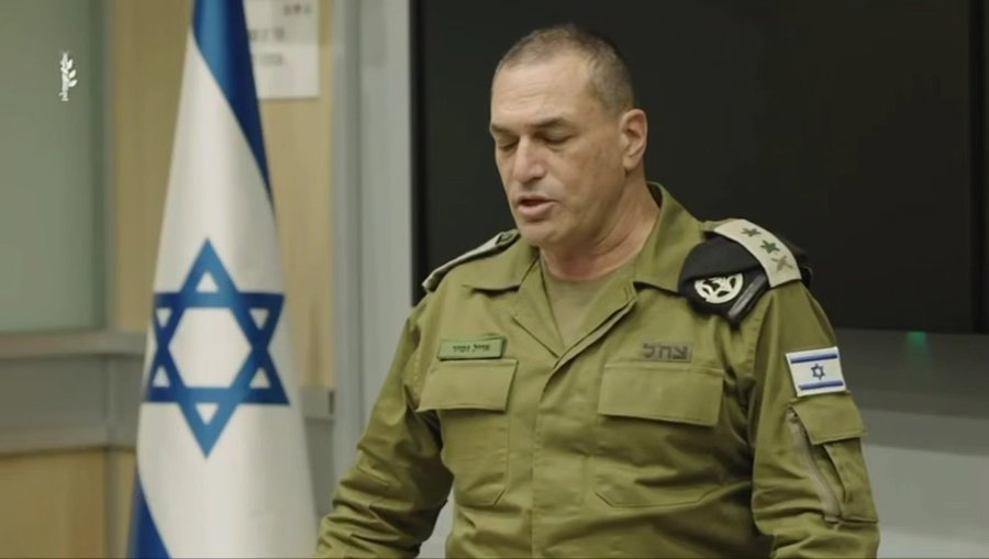 הרמטכ"ל לפני זמן קצר