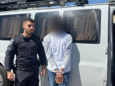 אחד החשודים שנתפסו