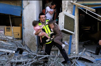 זירת הנפילה בחיפה