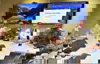 אלוף פיקוד המרכז עם ראש מועצת שומרון