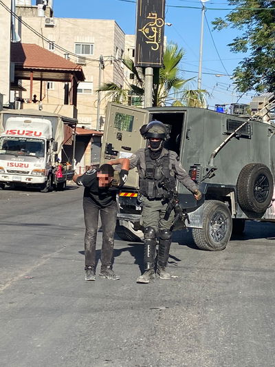 מעצר חשודים ביו"ש