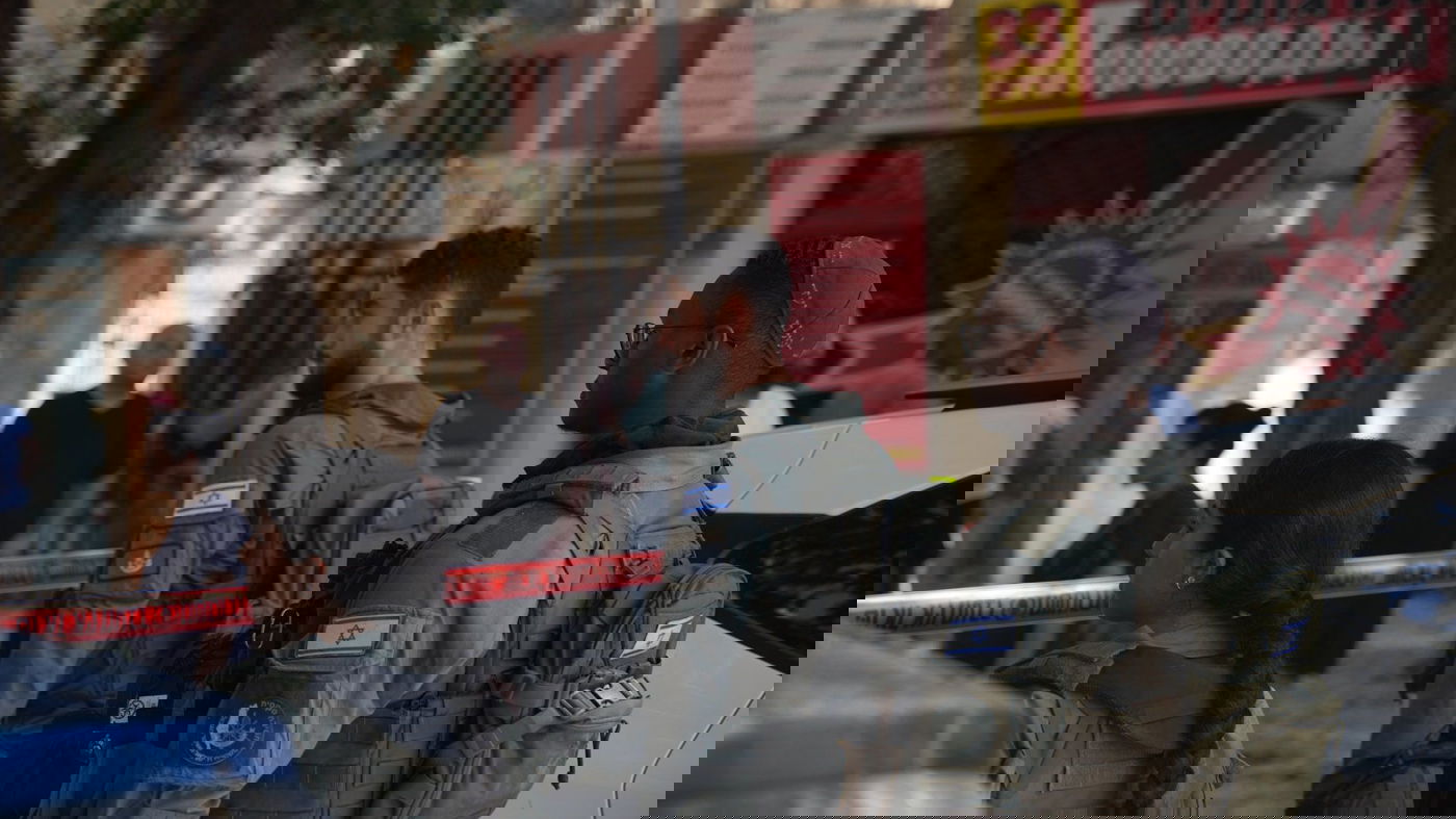 לוחמי מג"ב פועלים בזירות הנפילה