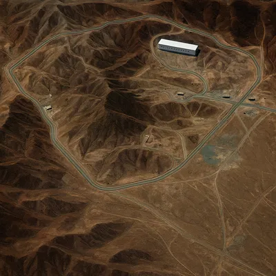 הדמיית הפגיעה במתקן הגרעיני בפורדו