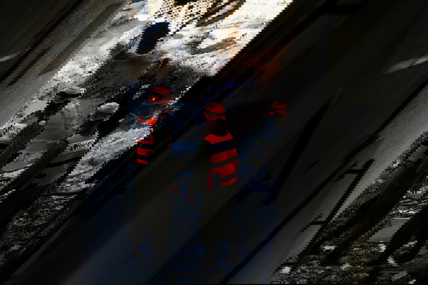 פעילות כוחות פיקוד העורף בזירות הנפילה