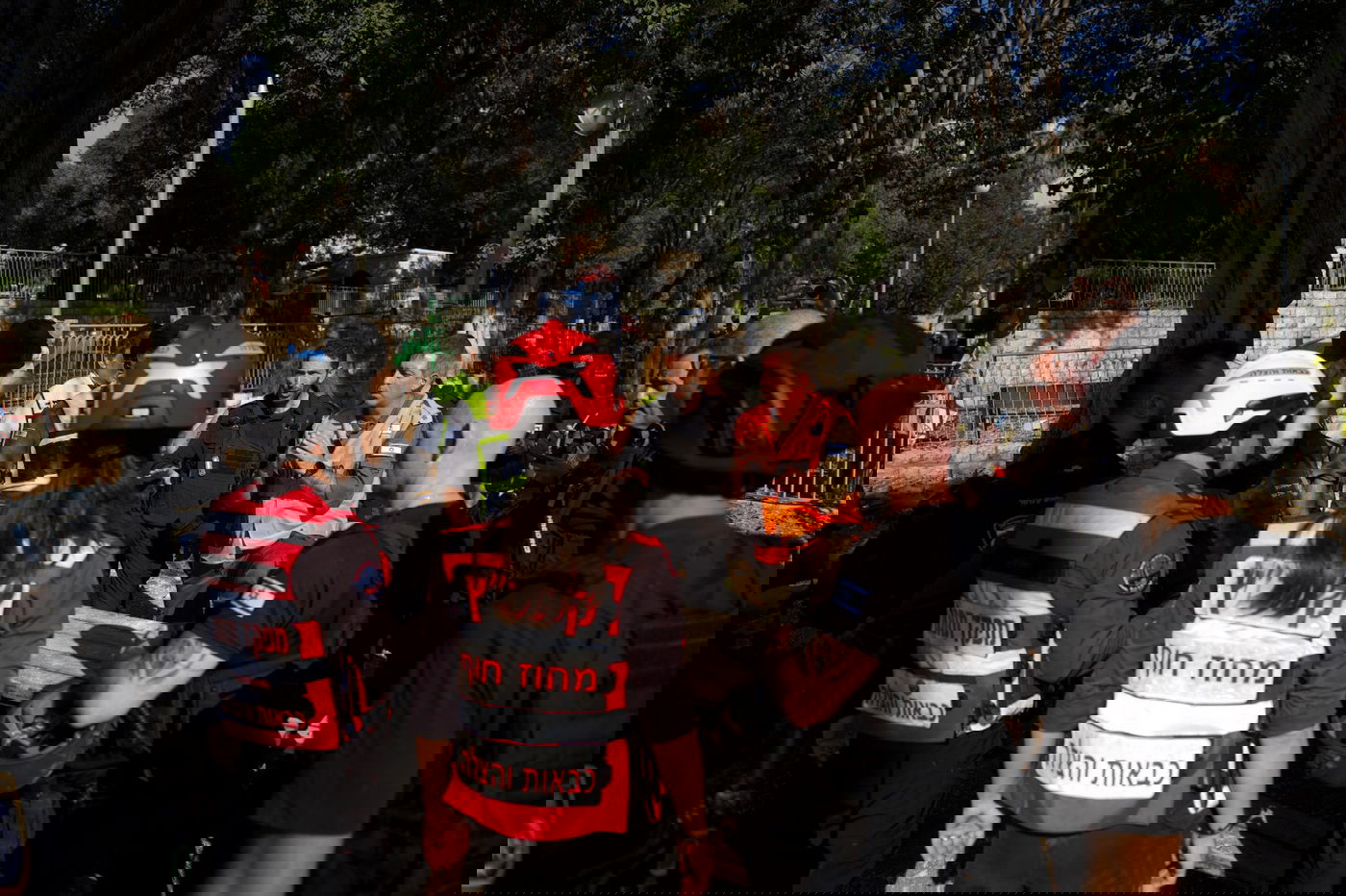 פעילות כוחות פיקוד העורף בזירות הנפילה