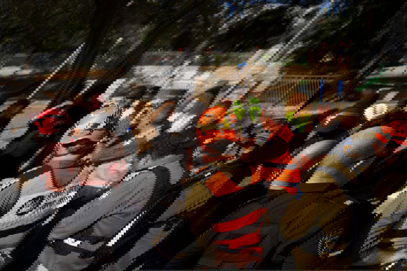 פעילות כוחות פיקוד העורף בזירות הנפילה