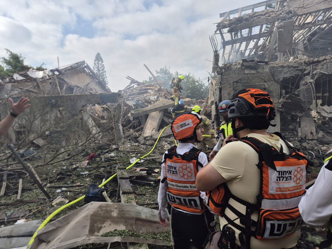 זירת נפילה, הבוקר