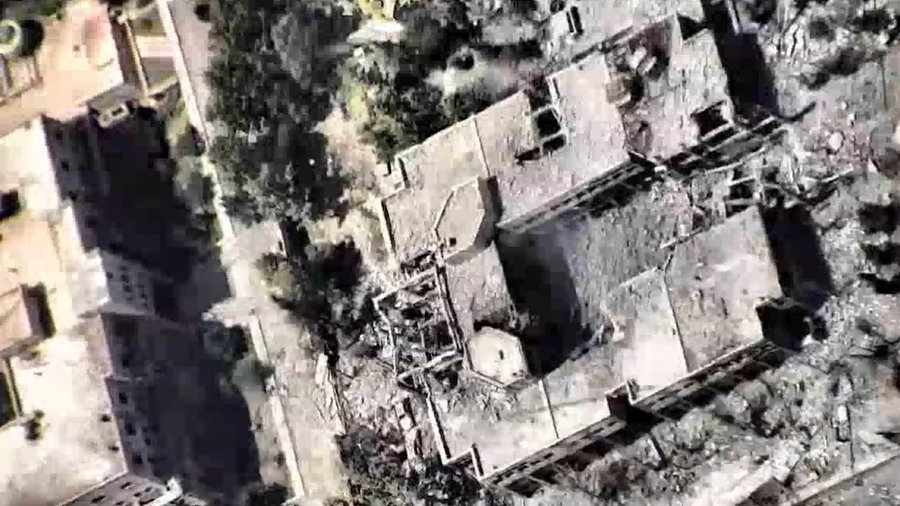 מפקדת ״ת'אראללה" לאחר התקיפה