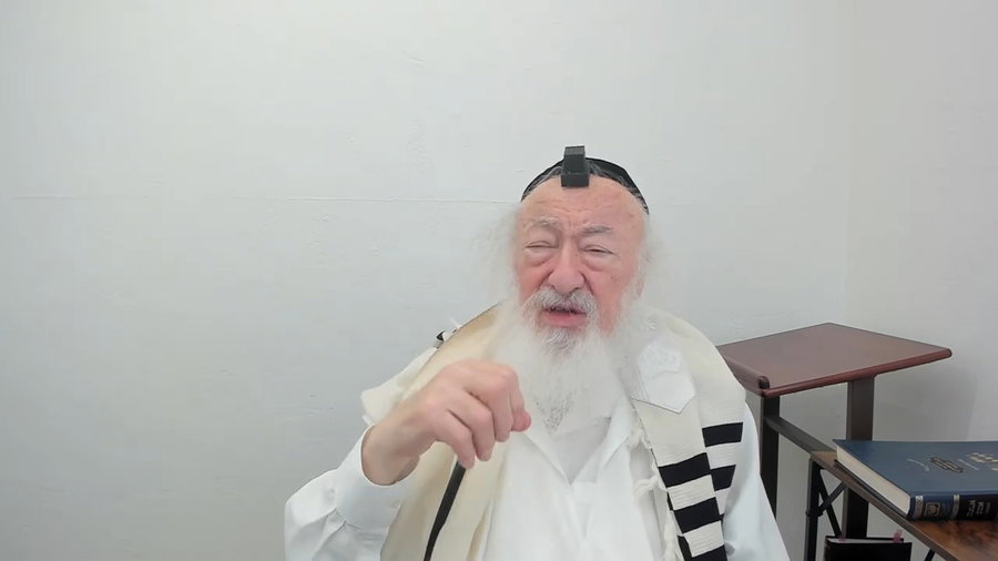 הרב יעקב דוד סטפנסקי בשיעור על מסכת בבא מציעא