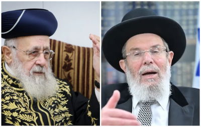 הרב קלמן בר לצד הראש"ל