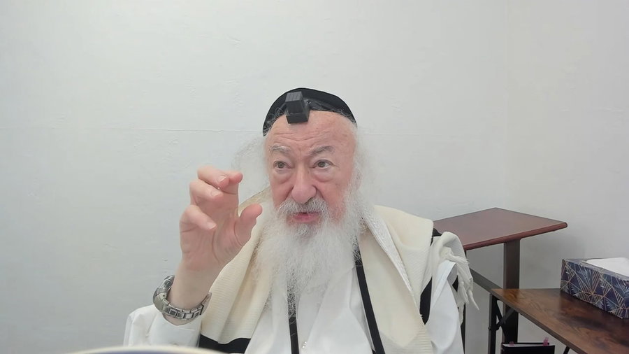 הרב יעקב דוד סטפנסקי בשיעור על מסכת בבא בתרא