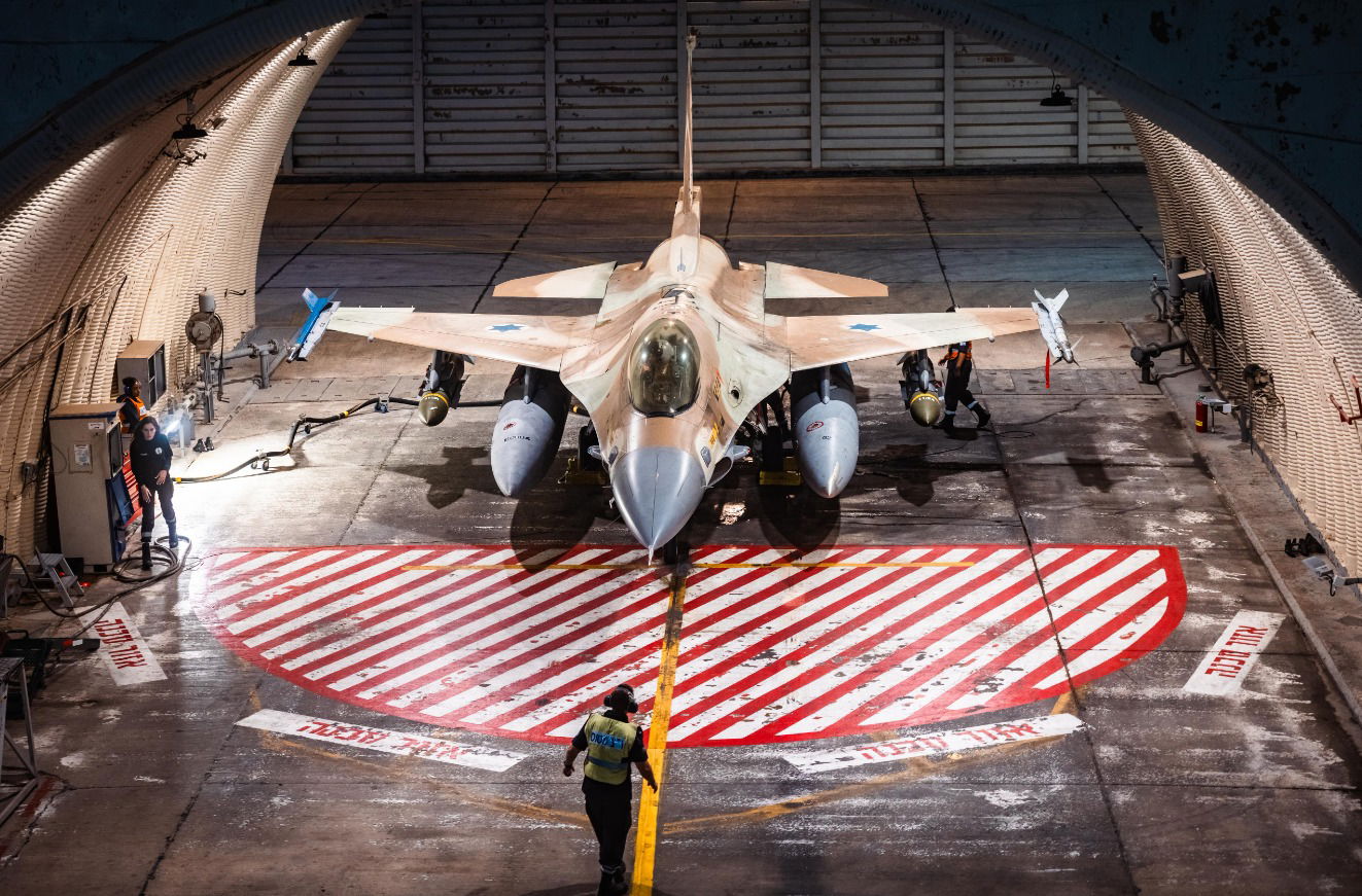 הפעילות בבסיס רמת דוד בימי המלחמה עם איראן