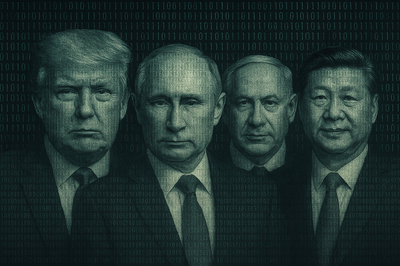 מנהיגי עולם בשורות קוד. אילוסטרציה