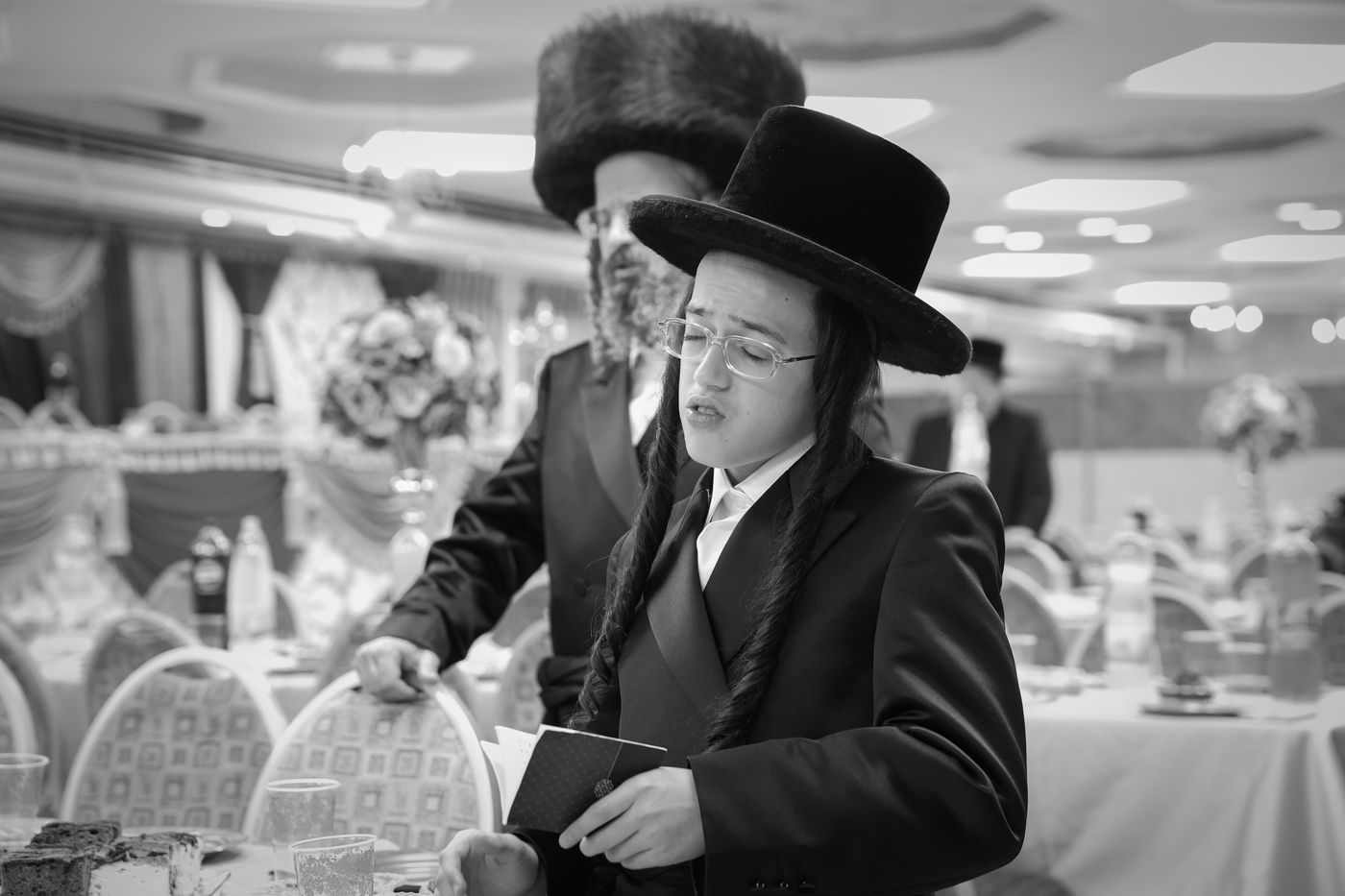 שמחת בר המצווה לנכדו הראשון של הרה"צ רבי אלימלך בידרמן