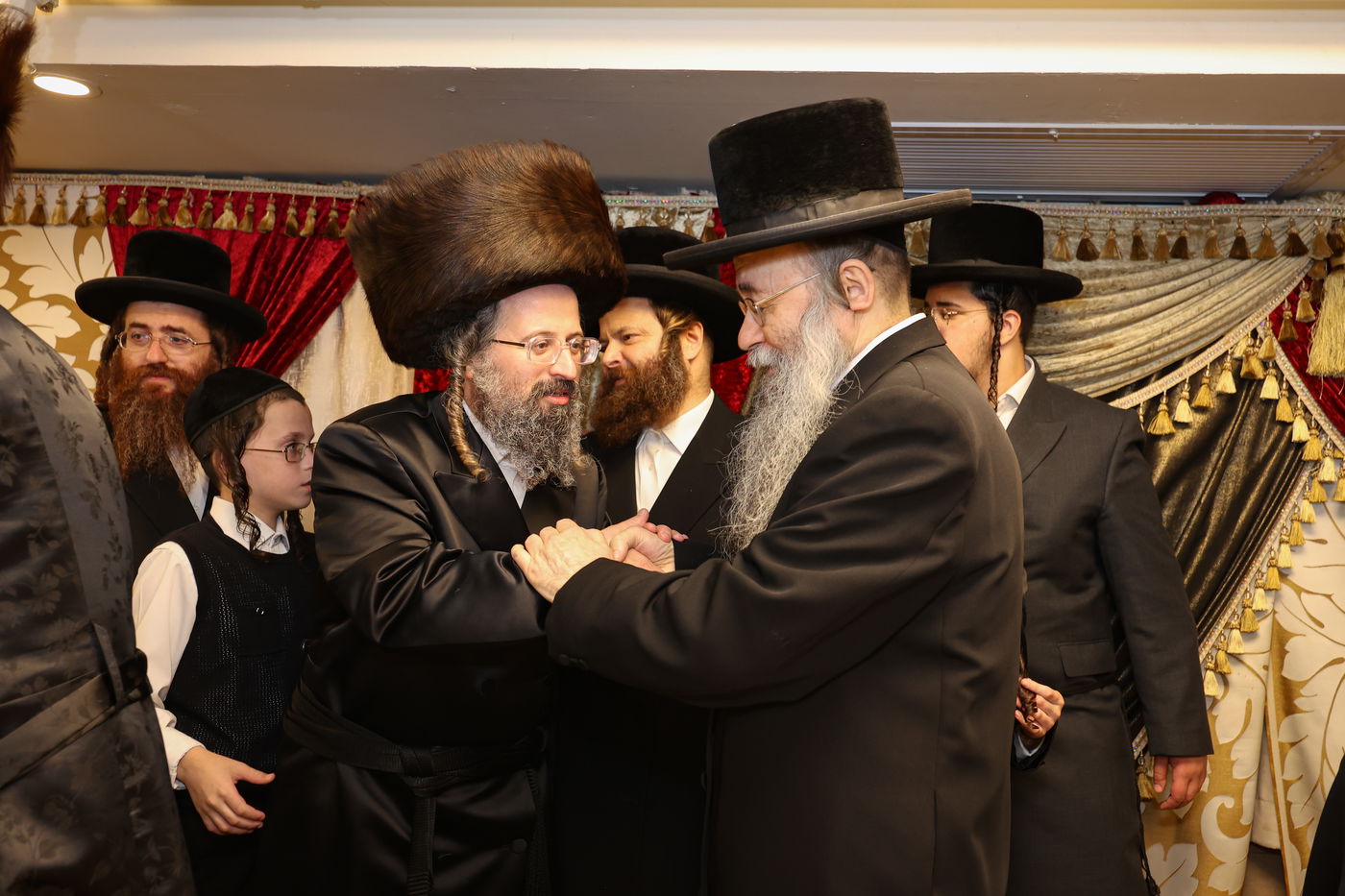 שמחת בר המצווה לנכדו הראשון של הרה"צ רבי אלימלך בידרמן