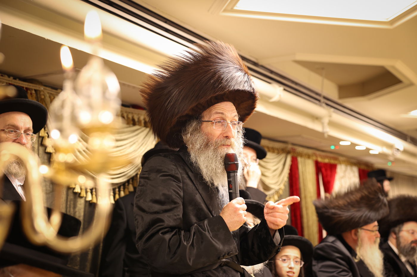 שמחת בר המצווה לנכדו הראשון של הרה"צ רבי אלימלך בידרמן