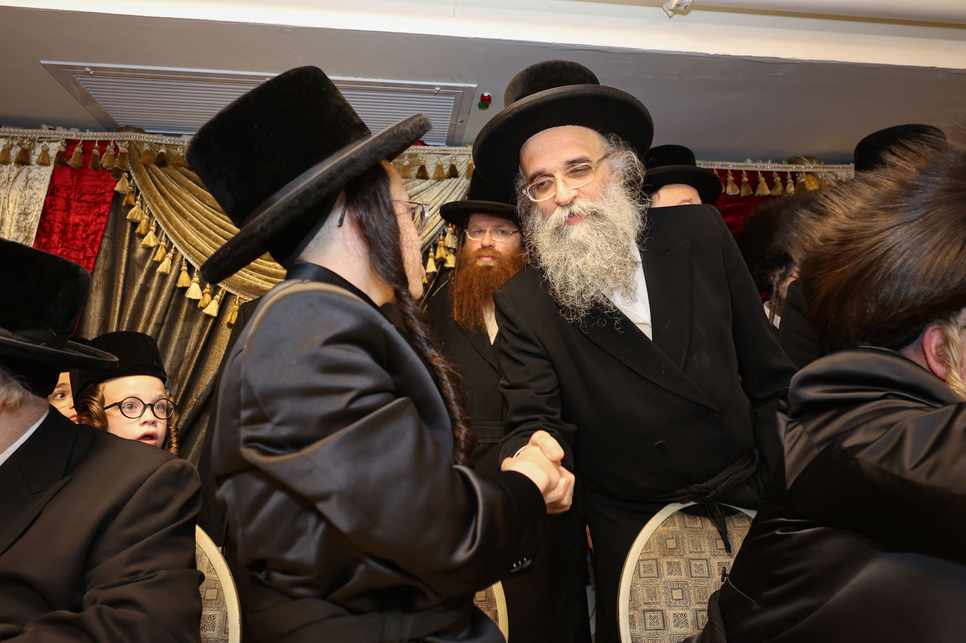 שמחת בר המצווה לנכדו הראשון של הרה"צ רבי אלימלך בידרמן