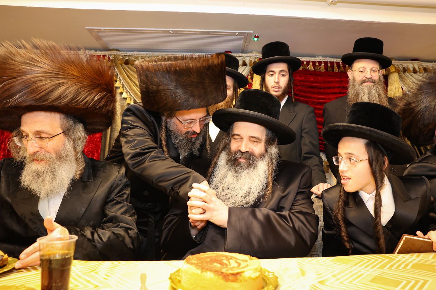 שמחת בר המצווה לנכדו הראשון של הרה"צ רבי אלימלך בידרמן