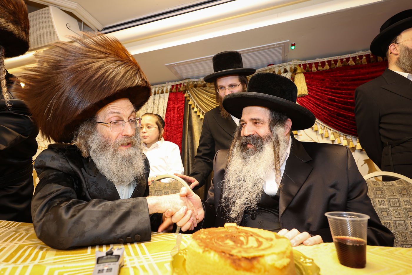 שמחת בר המצווה לנכדו הראשון של הרה"צ רבי אלימלך בידרמן