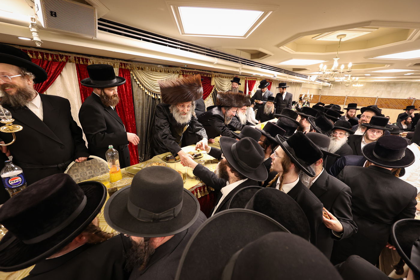 שמחת בר המצווה לנכדו הראשון של הרה"צ רבי אלימלך בידרמן