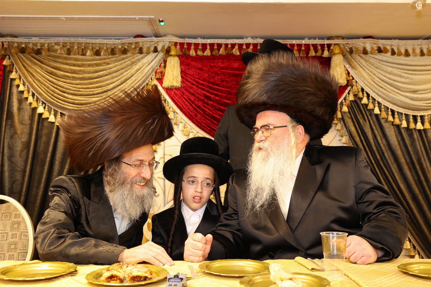 שמחת בר המצווה לנכדו הראשון של הרה"צ רבי אלימלך בידרמן