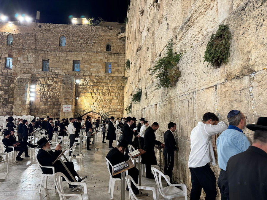 הכותל המערבי הערב