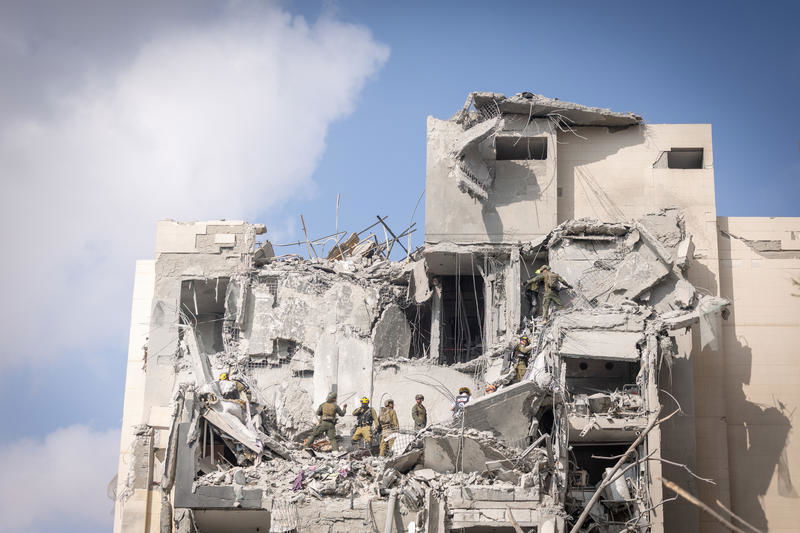 ההרס בבאר שבע, הבוקר