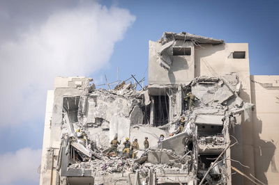 ההרס בבאר שבע, הבוקר