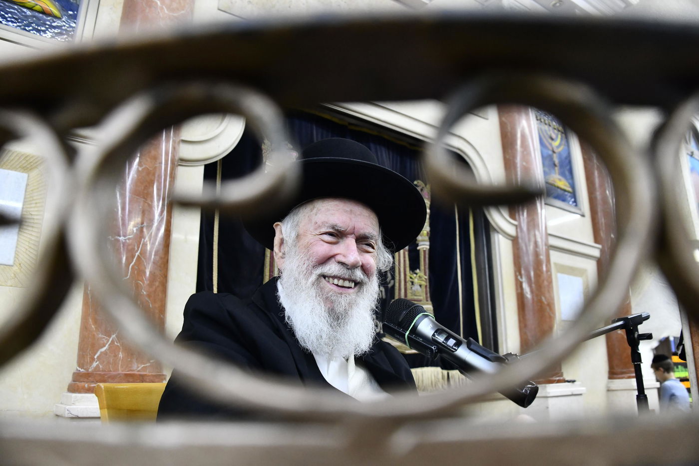 עצרת חיזוק בבית הכנסת ברמת אלחנן