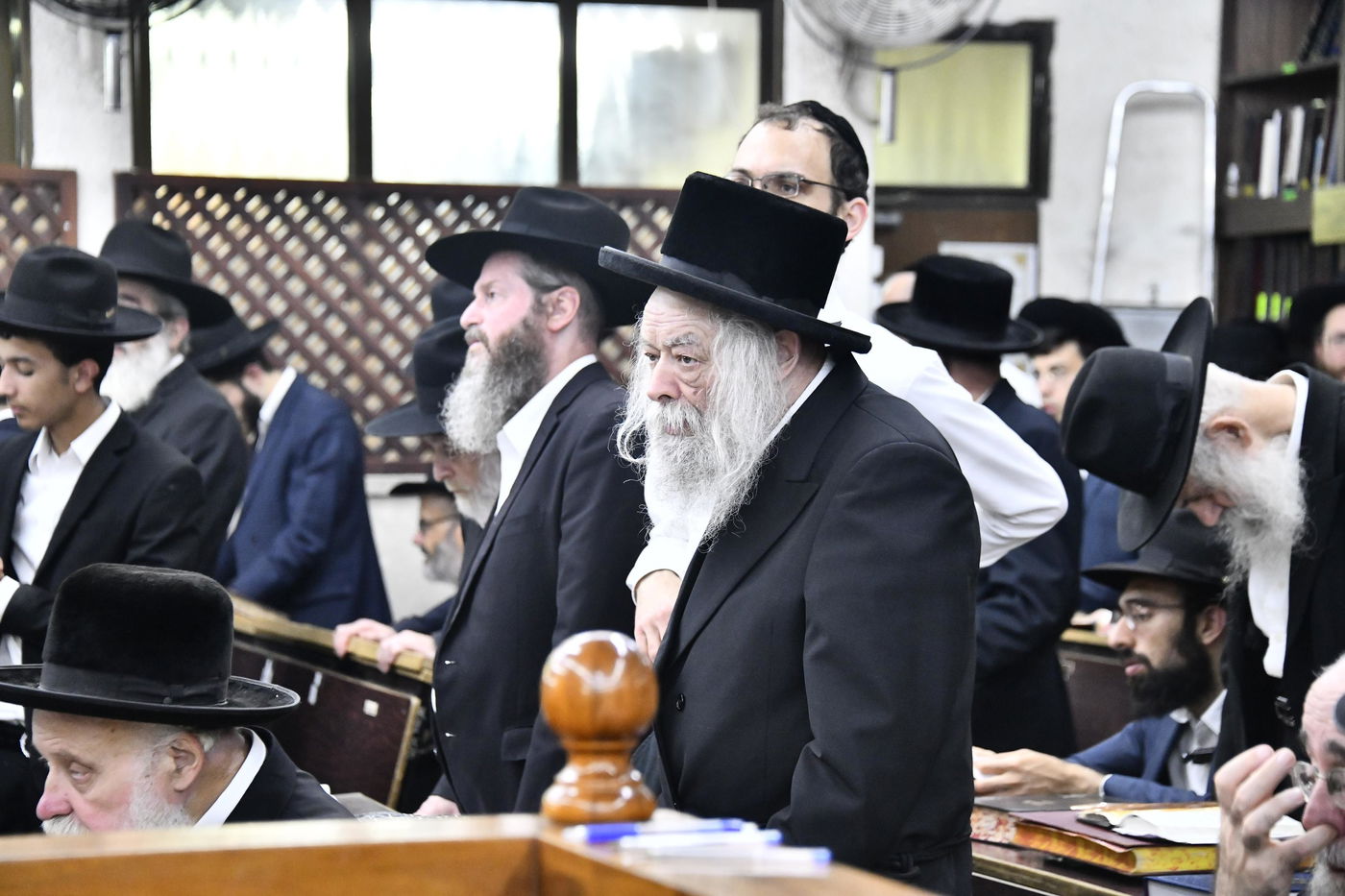 עצרת חיזוק בבית הכנסת ברמת אלחנן