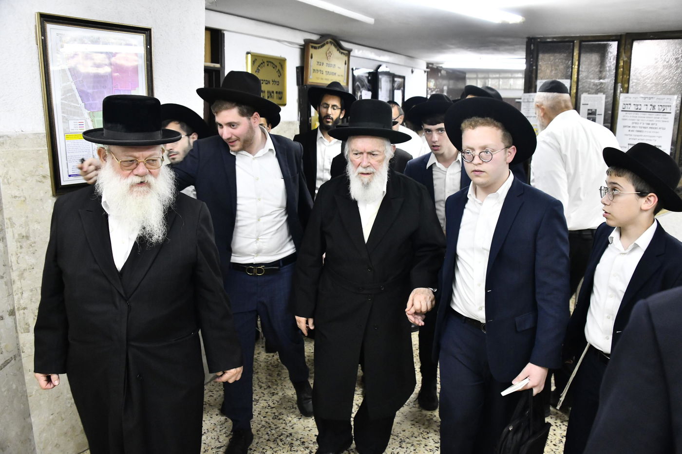 עצרת חיזוק בבית הכנסת ברמת אלחנן