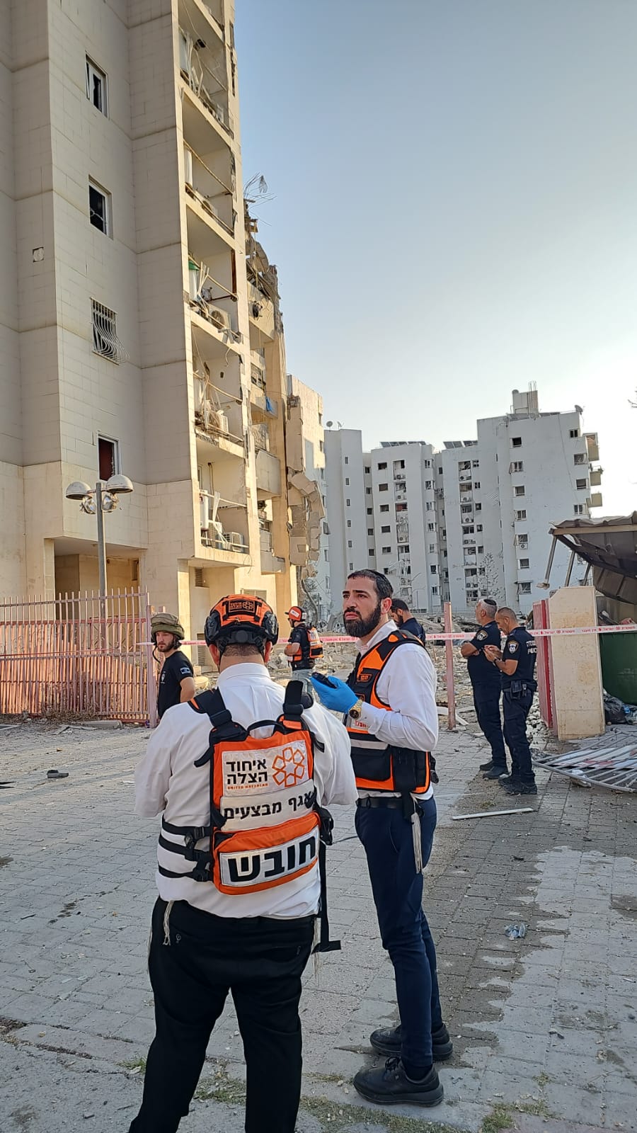 זירת הנפילה בבאר שבע