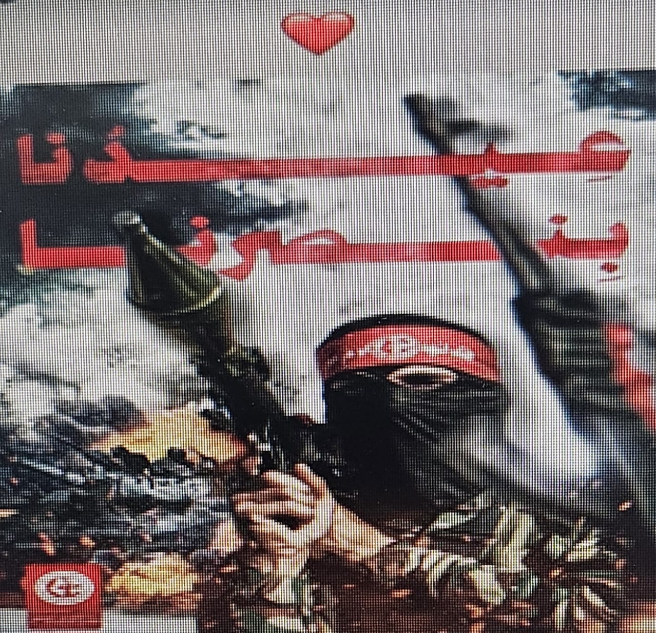 הפרסומים של החשוד ברשתות החברתיות