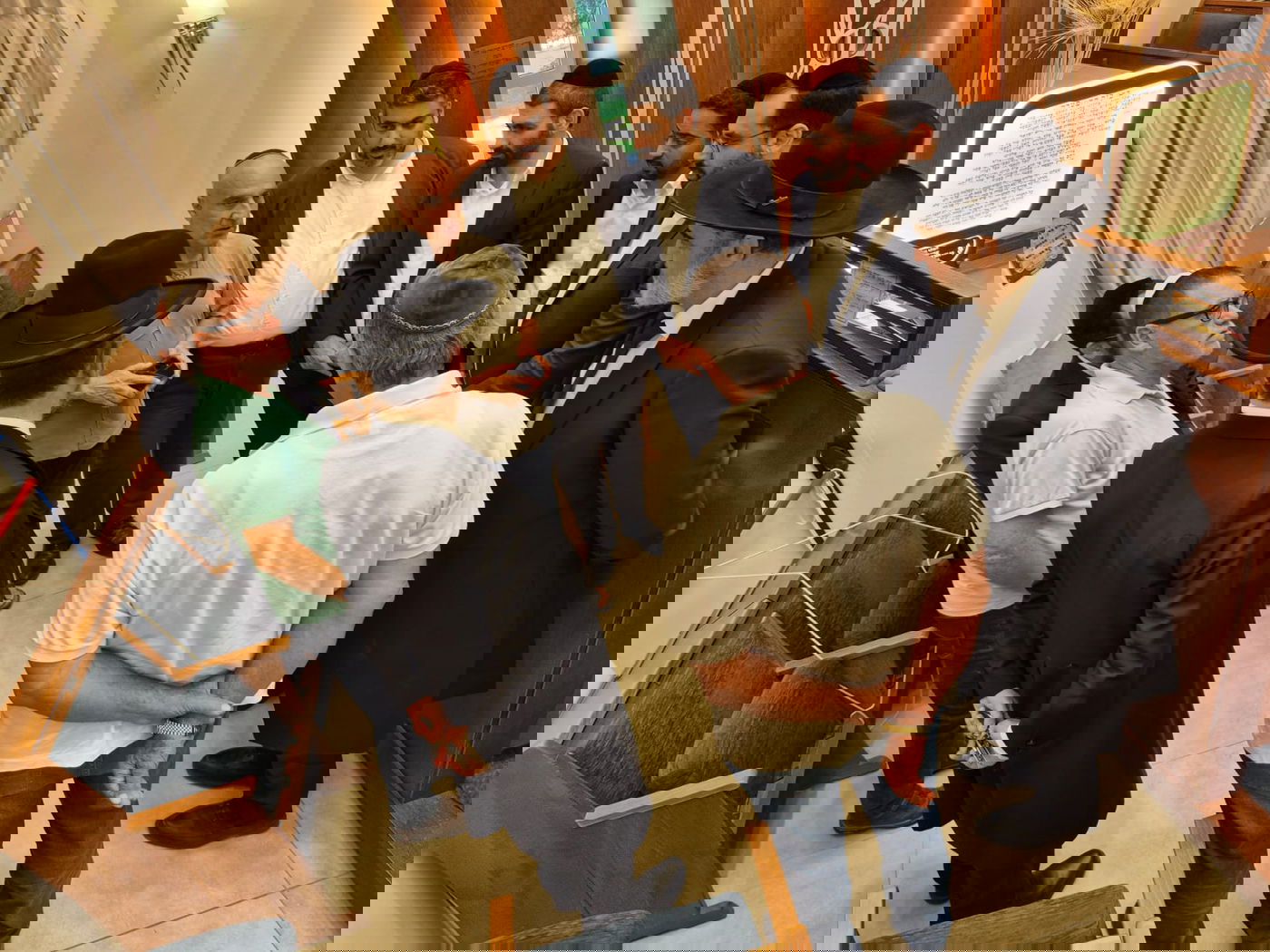 שר הדתות בביקור בנס ציונה